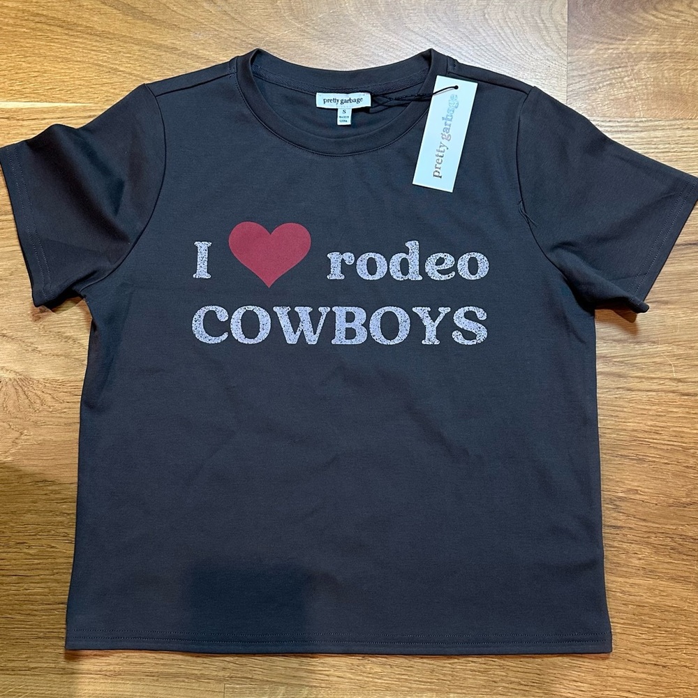 Pretty Garbage Rodeo Cowboys Graphic Tee 🤠❤️ - Picture 2 of 3